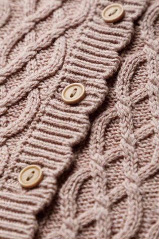 Close up of stitches and buttons on baby romper