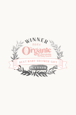 Winner Best Baby Shower Gift 2024- The Organic & Sustainable Baby Awards